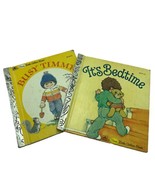 Two First Little Golden Books It&#39;s Bedtime &amp; Busy Timmy Vintage 1980s Ch... - $17.24 CAD