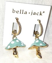 Bella Jack Mushroom cap hoop earrings  Earrings New - £19.81 GBP
