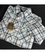 Wrangler Rétro à Carreaux Imprimé Cowboy Western Homme S Chemise Perle S... - $588.12 MXN