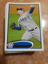 2012 Topps Baseball Card # 481 Matt Harrison - £1.20 GBP