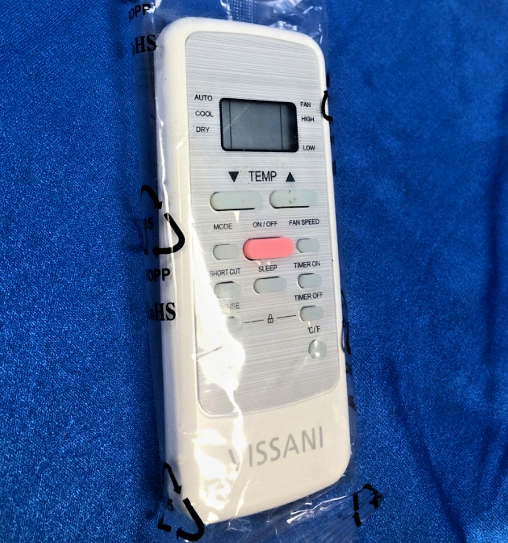 Vissani RG51H2(2)/CEFU1-M Air Conditioner Remote Control Replacement New Item image 2