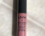 NEW NYX Cosmetics Lip Cream SEALED FREE US SHIPPING SMLC06 ISTANBUL Soft... - $8.77