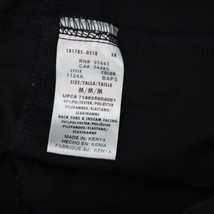 Cherokee Pants Womens M Black Elastic Waist Pull On Pocket Scrub Medical Uniform - £15.49 GBP