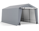 10&#39; x 16&#39; Heavy-Duty Carport Car Canopy w/ Garage &amp; Storage Shelter Outd... - $754.99