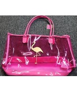 DEI Brand ~ Pink Flamingo Design ~ See Through ~ 13&quot; x 18&quot; Tote Bag - $49.11 CAD