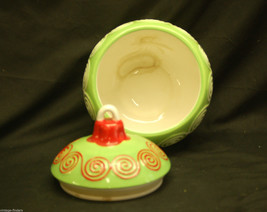 Christmas Holiday Bulb Ornament Cookie Jar by Harbor East Seasonal Kitch... - £23.36 GBP