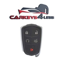 2015-2019 Cadillac XTS ATS CT6 / 5-Button Smart Key / HYQ2EB / 433 MHz w/ Trunk  - £29.57 GBP