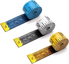 3- 60&quot; (150cm) Soft Measuring Flexible Tape Measure Tool Ruler Sewing Craft - $2.96