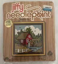 Jiffy Needlepoint Summer Mill Kit 5751 Barbara Jennings Sunset Designs N... - $12.99