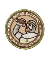 Pork Eating Crusader Morale Patch - Arid 3.25&quot; x 3.25&quot;  Hook + Loop - $17.92 CAD