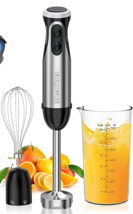 Bonsenkitchen Stainless Steel Hand Blender Smoothie Maker Food Processor Juicer - £17.05 GBP