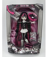 Monster High Reel Drama Draculaura Doll 2025 Mattel Black White New Box ... - $74.09 CAD