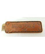 Comb Holder Tan Brown Timothy Western Nature Leather Handmade Vintage - £9.67 GBP