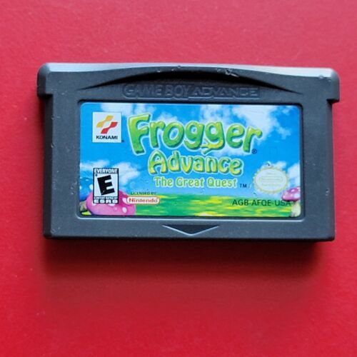 Primary image for GBA Frogger Advance: The Great Quest Nintendo Game Boy Advance Authentic