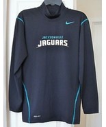 NIKE NFL Jacksonville Jaguars Men's L Dri-Fit Training Shirt, Poly/Spandex NEW - £28.30 GBP