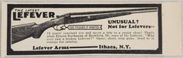 1937 Print Ad Lefever Arms Shotguns Game,Skeet,Trap Ithaca,New York - $8.98