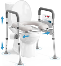 Toilet Seat Riser for Seniors, FSA HSA Eligible Raised Toilet Seat with ... - $112.78