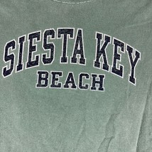 Comfort Colors Men&#39;s Siesta Key Beach T-Shirt Size XL Green - $23.13