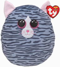 TY Mini Beanie Squishies (Squish-A-Boos) Plush - New - Kiki the Cat - £11.76 GBP