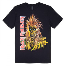 Iron Maiden &quot;Eddie&quot; Classic First Album Cover T-Shirt Black - £23.90 GBP+