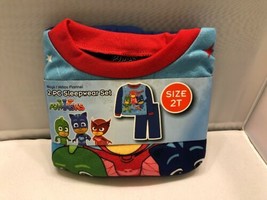 ABaby Boys Sleepwear Set PJ Mask Pajamas Toddlers Size 2T  - £10.13 GBP