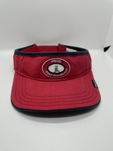 Ping Golf Visor Hat Adult Adjustable Red Mens PLAY YOUR BEST - £13.86 GBP