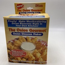 The Onion Gourmet Blooming Blossom Maker As Seen on TV  w/Recipes ASOTV NOS - £15.65 GBP