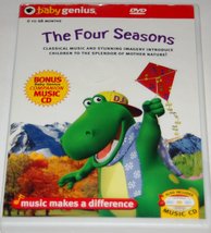 Baby Genius The Four Seasons w/bonus Music CD [DVD] - $131.16 MXN