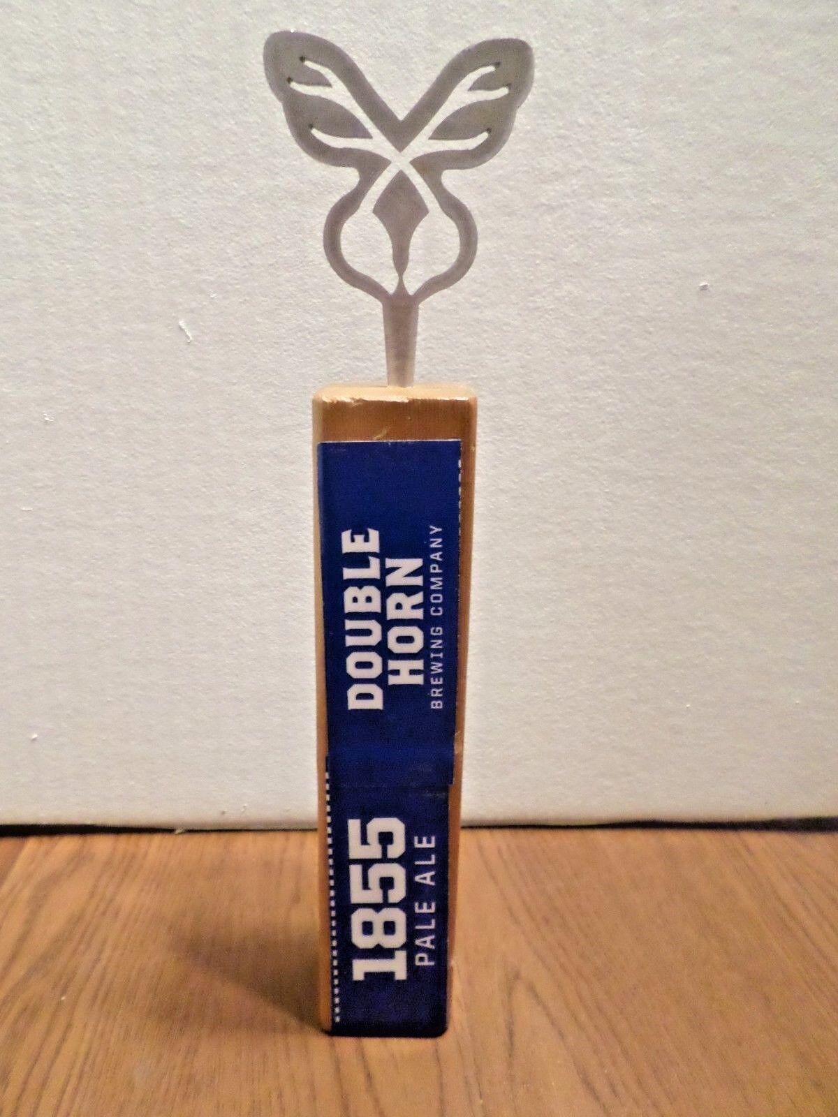 Double Horn 1855 Pale Ale 10&quot; Draft Beer Tap Handle Shift Knob Mancave B... - $17.85