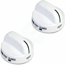 2 Range Burner Control Knob Set for Whirlpool Amana Gas Stove Cooktop WP8273104 - £12.63 GBP