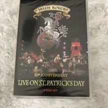 The Irish Rovers Live On St Patrick&#39;s Day 50TH Anniversary Dvd 2 Discs New Rare - £40.08 GBP