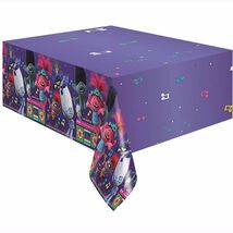 Trolls World Tour Table Cover Plastic Birthday Party Tableware Supplies ... - €5,39 EUR