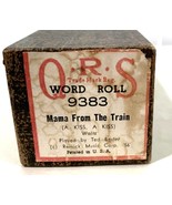QRS Word Roll Scroll 9383 Mama FromTrain (A Kiss A Kiss) Waltz by Ted Ba... - £27.35 GBP