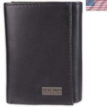 Men's Wallet-RFID Leather Slim Trifold with Id Window and Card Slots - $37.97