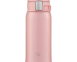ZOJIRUSHI Thermos Water bottle Stainless steel mug 360ml Pink SM-SF36-PA - $37.38