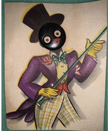 VINTAGE GIRL Pretty ￼￼ button 1950 ￼ - $40.76 CAD