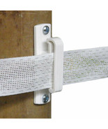 Patriot - Wood Post Wide Tape Insulator - White - $148.90 MXN