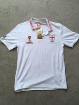 England Polo Shirt - Fifa World Cup Russia 2018 (L) - £10.80 GBP