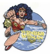 DC Comics Wonder Woman Flying Figure and Name Patch NEW UNUSED - £6.26 GBP