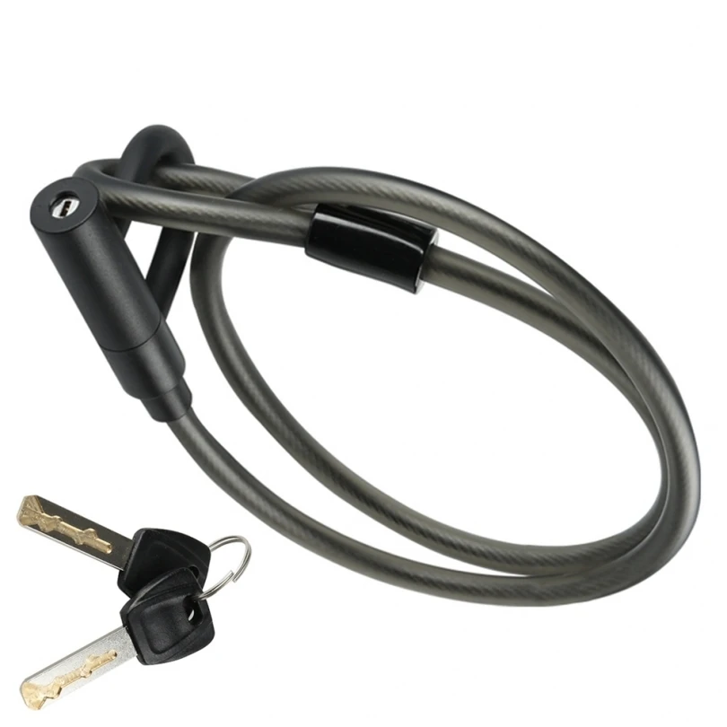 Bicycle Anti Theft Steel Wire Chain Lock Folding Cable Bike Lock Helmet Electric - $95.19