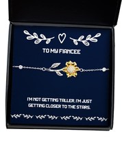 I&#39;m not Getting Taller, I&#39;m just Getting Closer to The Stars. Sunflower Bracelet - £38.98 GBP