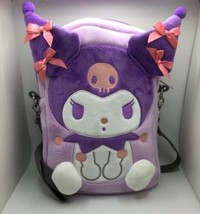 A Very Sweet Sanrio 2022 Kuromi Plush Small Shoulder Bag Backpack - $59.40