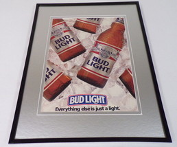 1989 Budweiser Beer Everything Else... Framed 11x14 ORIGINAL Advertisement - £27.36 GBP