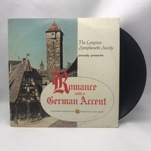 Romance German Accent 33 1/3 RPM Record Album Longines Symphonette Original - £9.41 GBP