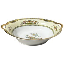 Vintage 1930s Noritake Matrix Art Deco Pheasant Bird Porcelain Oval Serv... - $388.12 MXN