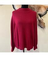 Chico’s Red Mock Neck Sweater - $23.15