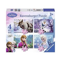 Ravensburger Disney Frozen Jigsaw Puzzles (Pack of 4)  - £35.12 GBP