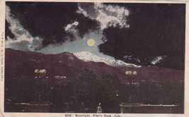 Moonlight Pike&#39;s Peak Colorado CO Postcard B21 - £2.35 GBP
