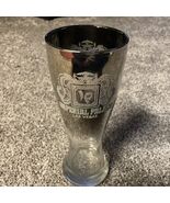 Vintage Imperial Palace Las Vegas Fluted Pilsner Glitter 9” Silver Frost... - €24,05 EUR