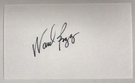 Wade Boggs Signed Autographed 3x5 Index Card #2 - Baseball HOF - £15.61 GBP